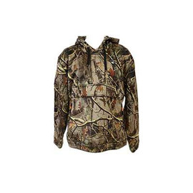 Percussion Camo Pattern Hoodie with Wolverine Patch on Sleeve Large