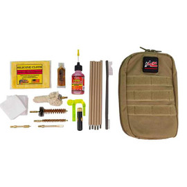 Pro Shot Tactical Pouch .30 Cal Cleaning Kit w/ Pro-Tuff Coated Rods Coyote