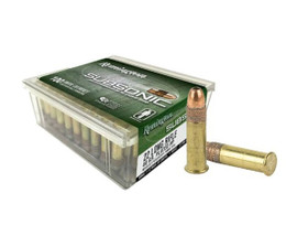 Remington Subsonic Rimfire .22LR 40 Grain LHP 1050fps Box/100