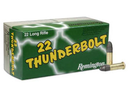 22 Thunderbolt 22 LR, 40 Grain Lead Round Nose 1255 fps