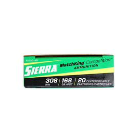 Sierra Matchking Competition .308 Win 168gr HPBT Box/20