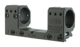 Spuhr 30mm Ring 30mm High 6 Mil/20-MOA 1.18 Black SPHSP3601 Wolverine Supplies