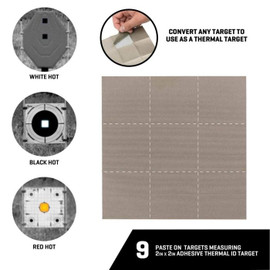 Allen EZ Aim Thermal Paste-On Targets, 2” x 2,” 9-Pack ALN15803 Shop All Allen ALN15803 Wolverine Supplies