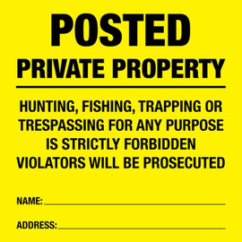 Allen Allen Company Posted No Trespassing Sign, 12-Pack ALN15824 Shop All Allen ALN15824 Wolverine Supplies
