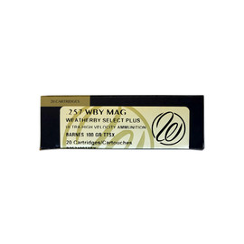 Weatherby .257 Wby 100gr Barnes TSX Box of 20 WBYB257100TTSX AMMUNITION Weatherby WBYB257100TTSX Wolverine Supplies