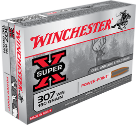 Winchester Super X .307 Win. 180gr Power Point 20rd Box