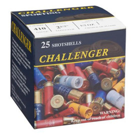Challenger Game & Sporting .410ga 2.5" 1/2oz #4 Box 25 CHA10064 Wolverine Supplies