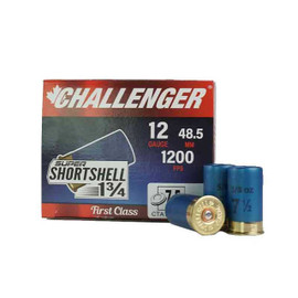 Challenger Shortshell 12ga/1-3/4" 5/8oz #7.5 1200fps Box/20