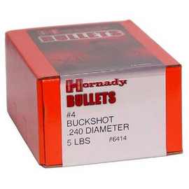 Hornady #4 .240 Diameter Buckshot 5 Pounds