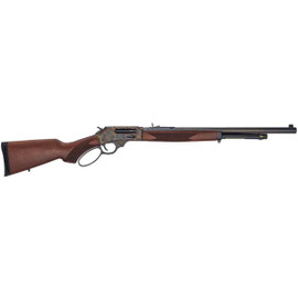 Henry Case Hardened LA .45-70 22"/559mm Octagon 4rd Side Gate Large Loop Walnut