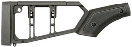 Midwest Industries Lever Stock Henry Pistol Grip Black MIDMILSHPG STOCKS Midwest Industries MI-LS-HPG Wolverine Supplies