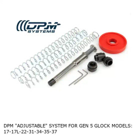 DPM Systems Recoil Reduction System for Glock 17-22-31-34-35-37 Gen 5
