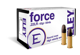 ELEY Force .22 LR 42 Grain Round Nose Box/50