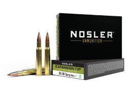 Nosler E-Tip .30-06 Spfd 180Gr 2750 fps SP Box/20