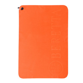 Beretta Shooting Microfiber Towel w/ Grommet 23inx16in Orange OG481T227104FF Wolverine Supplies