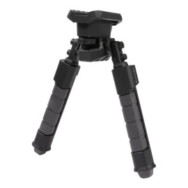 Allen Helix Rifle Bipod Swivel Stud Mount - Rapid-Snap Legs - Black