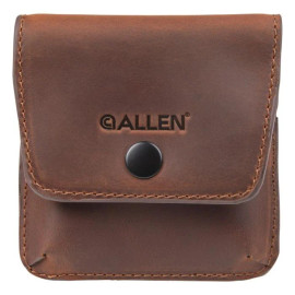 Allen Del Norte Cartridge Holder - Belt Loop Full Grain Leather - Brown