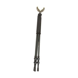 Allen Company Axial Shooting Stick, Tripod/Bipod/Monopod, 61" Max Height, Black