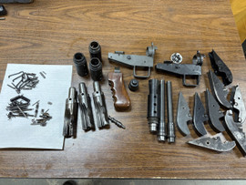 Assortment Sten Gun Parts - Sold As Is - No Returns