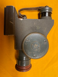 SURPLUS WW1 German ZF12 Maxim MG08 Machine Gun Optical Sight w/ Case, 2x Filters