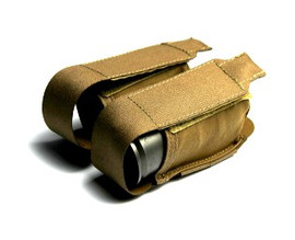 Blue Force Double 40mm Grenade Pouch - Coyote Brown