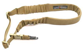 Blue Force UDC Padded Bungee 1-Point Sling HK Hook Coyote