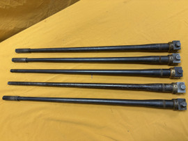 SURPLUS Maxim Machine Gun Barrels (Set of 5) 8mm - All in Poor Condition - Sold As Is