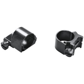 Weaver 1" Ring Detachable Top Mount Medium EXT Black