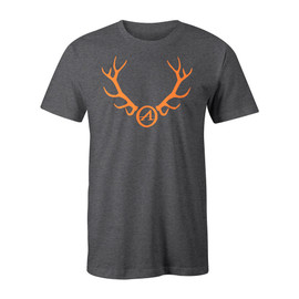 Athlon Antlers T-Shirt Grey - Large