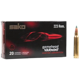 Sako Gamehead Varmint .223 Rem 50gr Soft Point Box/20