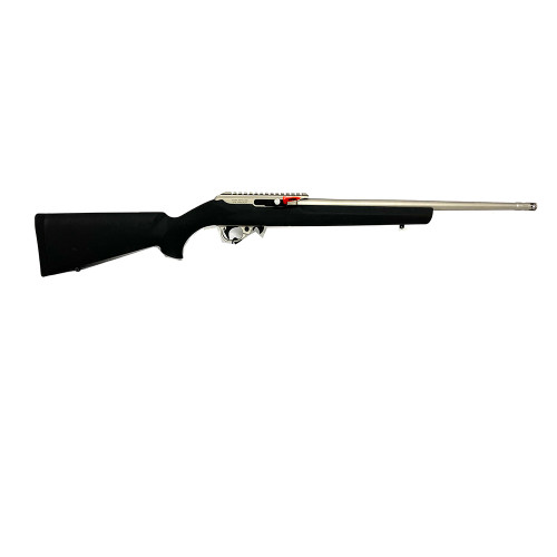 Black Rain Ordnance Sportsman+ SA .22LR 18"/457mm Titanium 10-Round Hogue Stock Black BR1BRO22SPBLKT Shop All Black Rain Ordnance BR1BRO22SPBLKT Wolverine Supplies