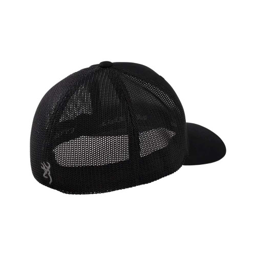 Browning Cap UINTA Black S/M Flexfit Closure Mid Profile