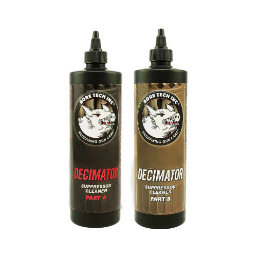 Bore Tech Decimator Suppressor Cleaner - A&B Set 16oz