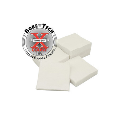 Bore Tech Patch 1-1/8" Square Bag/500 BTIBTPT118S500 MAINTENANCE Bore Tech BTPT-118-S500 Wolverine Supplies