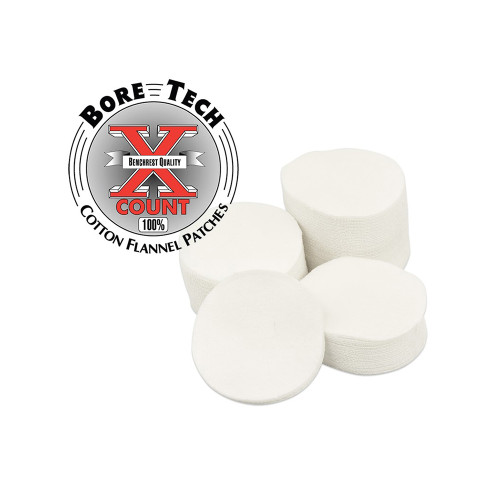 Bore Tech Patch 2-1/2" Round 250/Bag BTIBTPT212R250 MAINTENANCE Bore Tech BTPT-212-R250 Wolverine Supplies