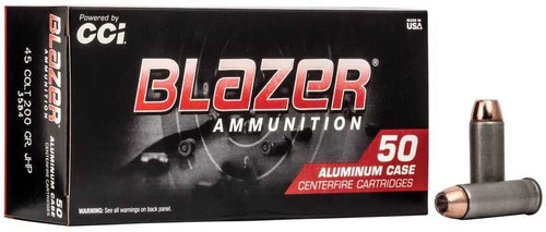 CCI Blazer .45 Colt 200 Grain 1000 fps JHP Box/50