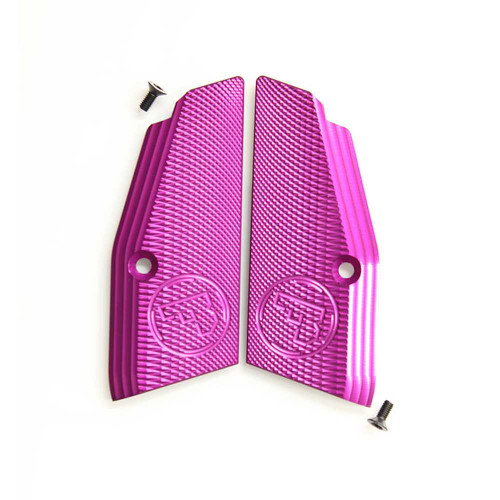 CZ USA Aluminum Grips Full Size Short Purple CZUB