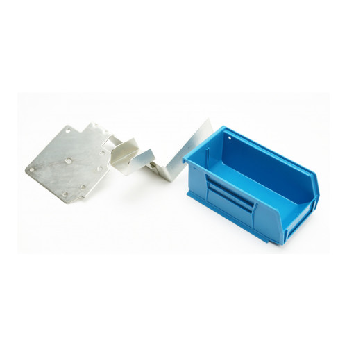 Dillon Square Deal Empty Cartridge Bin/Bracket Blue DIL11672 RELOADING MACHINES Dillon DIL11672 Wolverine Supplies
