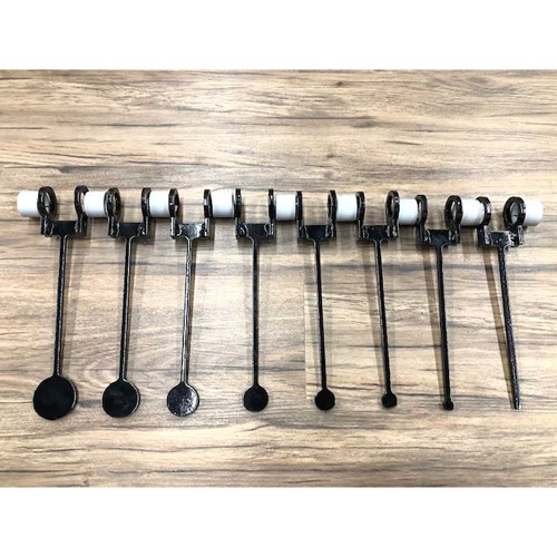 DO AR500 Rimfire Target Set 3/8"/8-Target/25-2" Crossbar