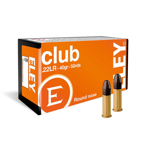 Eley Club .22LR 40gr RN Box