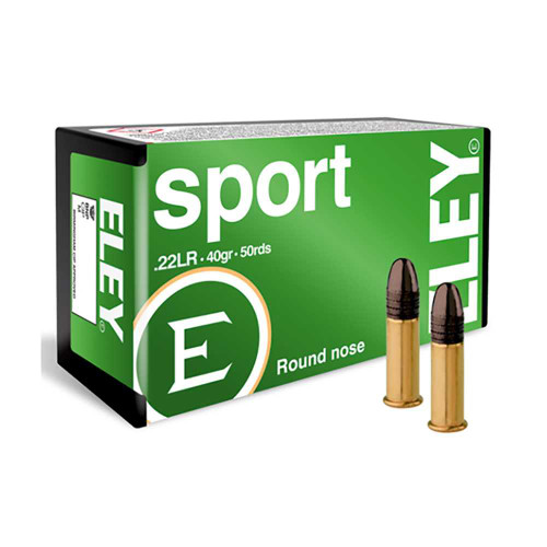 Eley Sport .22LR 40gr RN Box 50
