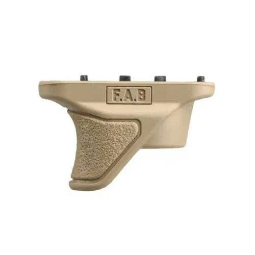 FAB Defense Gradus-M Rubberized M-LOK Compatible Short Ergonomic Forward Grip Tan