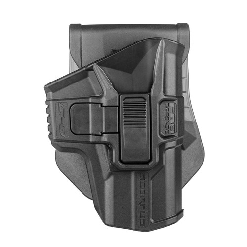 FAB SCORPUS M1 Lvl 2 Paddle/Belt Holster RH Blk, for Glock .45