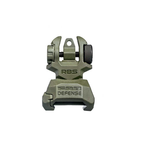 FAB Folding Rear Back-Up Sight ODG