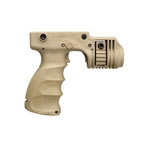 FAB T-GRIP Integrated Foregrip & Light Holder Tan