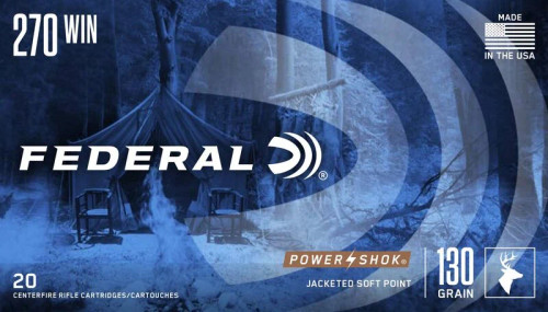 Federal Power-Shok .270 win 130gr SP Box20