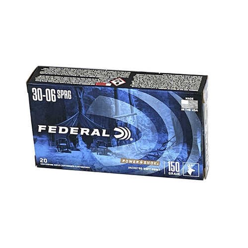 Federal Power Shok .30-06 Springfield 150 Grain SP Box/20
