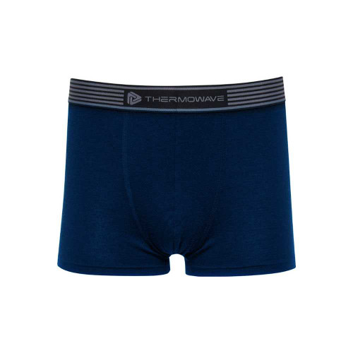 Thermowave Men's 100% Merino Wool Boxers, Medium, Navy