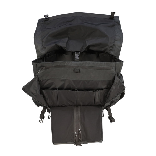 Grey Ghost Wanderer Messenger Bag 2.0 Wax Canvas Black GREGTG5906BLK PACKS, SAFES & CASES Grey Ghost GREGTG5906BLK Wolverine Supplies