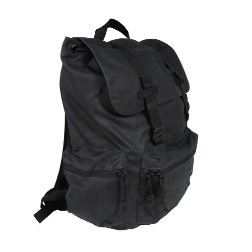 Grey Ghost Drifter Pack Wax Canvas Field Black